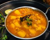 A picture of step 5 of Aalo-tamatar ki sabji dhaba style.
