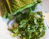 Foto del paso 2 de la receta: Ensalada proteínica con mix de tres hojas