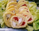 Foto del paso 3 de la receta: Pionono de jamón y queso