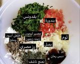 صورة لخطوة 1 من وصفة يالنجي (ورق عنب بالزيت)