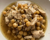 Foto del paso 9 de la receta: Ensalada templada de pollo con garbanzos, verduritas y manzana en 5’