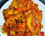 A picture of step 16 of Beans and plantain pottage.