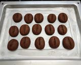 A picture of step 8 of Coffee Bean Cookies !!.