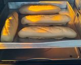 Foto langkah ke 4 dari resep Baguette & Creamy Fish Soup.
