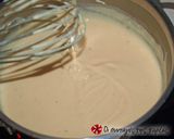 A picture of step 4 of Béchamel sauce.