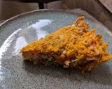 A picture of step 6 of Tuna flan.