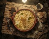 Foto del paso 6 de la receta: Cocina de subsistencia: Potaje de Orzo con Guisantes