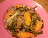 Foto langkah ke 4 dari resep Nasi Cumi Daun Jeruk.
