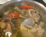 Hình bước làm 6 của món Canh Dưa Cải Chua Hầm Xương