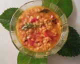 A picture of step 8 of Masala Moong daal.