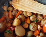 A picture of step 5 of Baby Potatoes Hash.