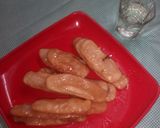 A picture of step 35 of Sugar coat khaja.
