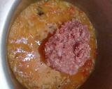A picture of step 2 of Palak Methi Qeema.
