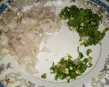 A picture of step 4 of Chana Daal Chaat.