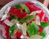Gambar langkah 6 resipi Agar-agar Kering (aiskrim soda).