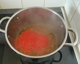 Une image de l'étape 4 de Sauce haricots rouges au lait de coco et curry.