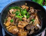 Foto langkah ke 4 dari resep Tahu Ati Ampela Saus Tiram.