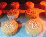 A picture of step 5 of Mixed Mooncakes with Jamón and Salted Egg Yolk.
