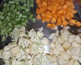 A picture of step 2 of Vegetable poha #CookWithManjulla.