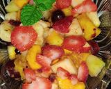 A picture of step 5 of Mixed Fruit Chaat 😋.