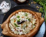 A picture of step 5 of Coconut rice in 10 minutes.
