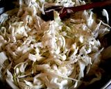 Egyszerű káposztás kocka recept fázis 2 fotója