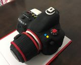 Hình bước làm 14 của món Bánh Velvet camera.