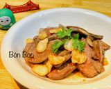 Hình bước làm 3 của món Gan Heo Chấy Tỏi