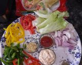 A picture of step 1 of Veg-Roll.