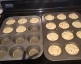 A picture of step 6 of Fruity Pebbles Muffins.