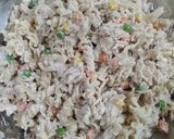 Foto del paso 6 de la receta: Pasta tornillo con atún y verduras en frío