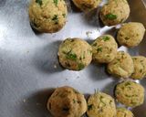 A picture of step 2 of Paneer kofta.