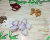 A picture of step 3 of Paneer Chaap.
