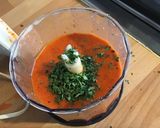 Une image de l'étape 5 de Sauce salade aillée au poivron rouge et moutarde de Dijon.
