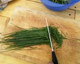 Spenótos, juhtúrós spagetti recept fázis 1 fotója