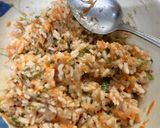 Foto langkah ke 4 dari resep 656. Pepes Udang Nasi - MPASI.