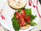 Νηστίσιμο burger με μανιτάρια