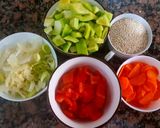 Foto del paso 1 de la receta: Quinoa con vegetales salteados. #delantaldorado