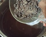 Foto langkah ke 3 dari resep Pudding Coklat Brownie.