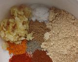 A picture of step 1 of Paneer Tikka Masala.