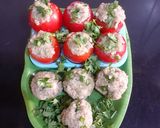 A picture of step 2 of Stuffed tomatoes.
