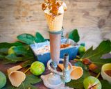Foto del passaggio 5 della ricetta Gelato di ricotta e composta ai fichi