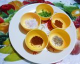 A picture of step 1 of Amul cheese spread vegetable sandwich.