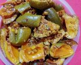 A picture of step 6 of Punjab Raw mango pickle.