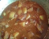 A picture of step 3 of "Kathal aloo sabji with Shrimp" (Jackfruit) #Cookpad.