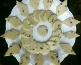 A picture of step 6 of Kaju katli.