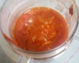 Oven baked carrot strips with smooth mashed potatoes and homemade garlic tomato sauce recipe step 5 photo