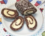 Kókuszos keksztekercs recept fázis 4 fotója