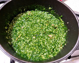 Foto del paso 9 de la receta: Risotto de espinacas, queso de cabra y lacón ahumado