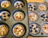 Foto del paso 4 de la receta: Muffins de avena y plátano 🍌